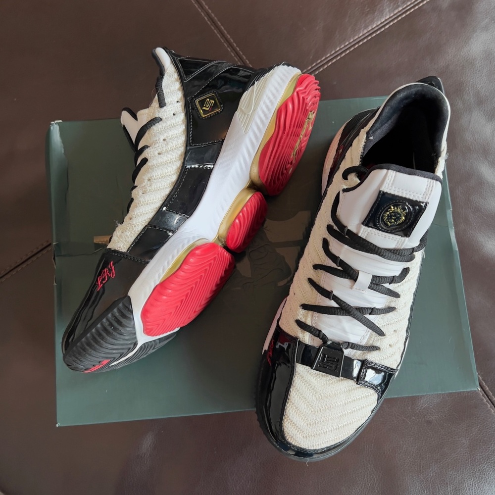 Men Nike Lebron XVI SB "Remix" Basketball Sneaker Size 11.5 - Picture 3 of 16
